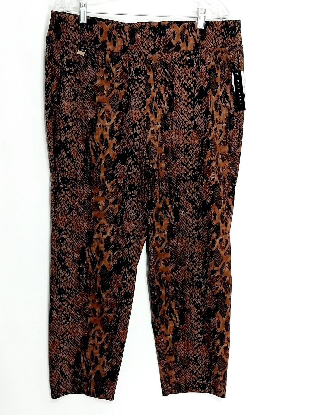 🔵BOGO FREE🔵 NWT Premise Ankle Pants Pull On Tummy Control True Stretch Sz XL